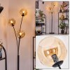 Ripoll Kogellampje, Staande lamp Amber, 3-lichts