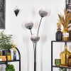 Koyoto Kogellampje, Staande lamp Duidelijk, Rookkleurig, 3-lichts