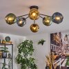 Ripoll Plafondlamp, Kogellampje Blauw, Goud, Groen, 6-lichts