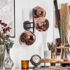 Ripoll Kogellampje, Wandlamp Koperkleurig, 3-lichts