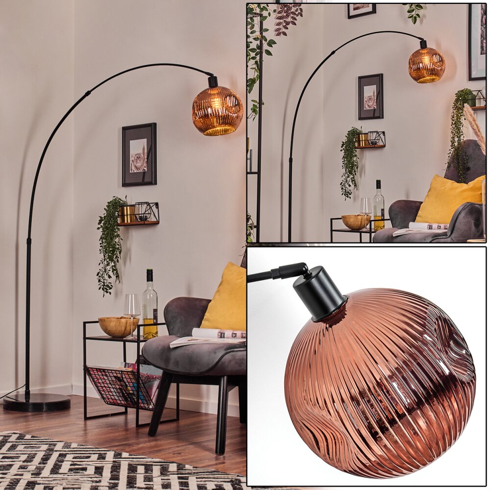 Ripoll Staande lamp Zwart, 1-licht main product photo