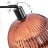 Ripoll Staande lamp Zwart, 1-licht