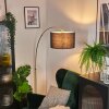 Bassagoda Staande lamp Messing, Zwart, 1-licht