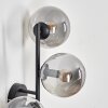 Gastor Kogellampje, Wandlamp Rookkleurig, 3-lichts