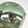 Ripoll Plafondlamp, Kogellampje Blauw, Groen, Koperkleurig, 6-lichts
