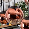 Gastor Hanglamp, Kogellampje, Hanglamp Duidelijk, Koperkleurig, 6-lichts
