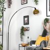 Koyoto Staande lamp Zwart, 1-licht