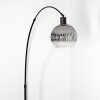 Koyoto Staande lamp, Booglampen Zwart, 1-licht