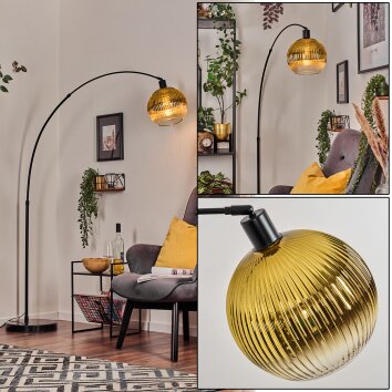 Koyoto Staande lamp Zwart, 1-licht Koyoto Staande lamp Zwart, 1-licht