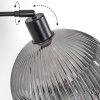 Ripoll Staande lamp, Booglampen Zwart, 1-licht