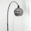 Ripoll Staande lamp, Booglampen Zwart, 1-licht
