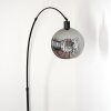 Ripoll Staande lamp, Booglampen Zwart, 1-licht