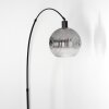 Ripoll Staande lamp, Booglampen Zwart, 1-licht