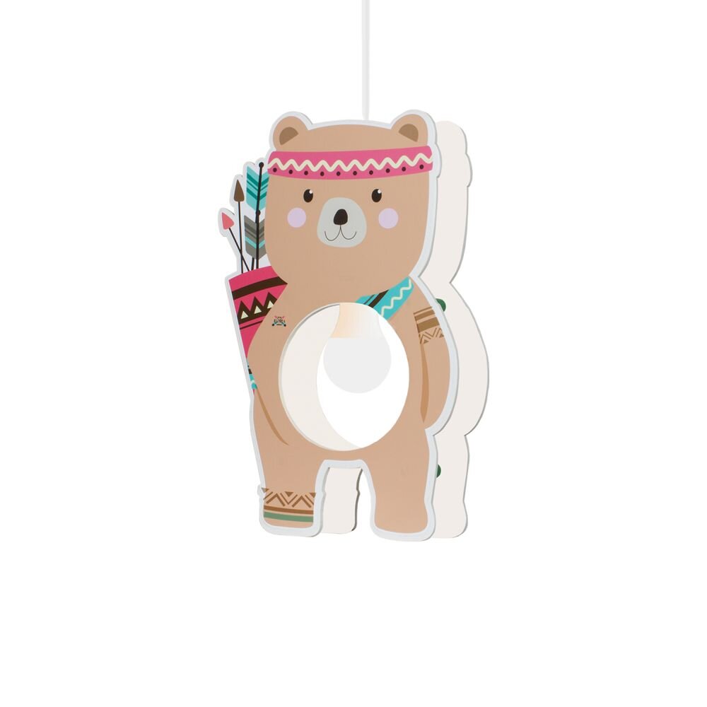 Elobra BÄR BJORN Hanglamp Bruin, 1-licht main product photo