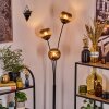Koyoto Kogellampje, Staande lamp Koperkleurig, 3-lichts