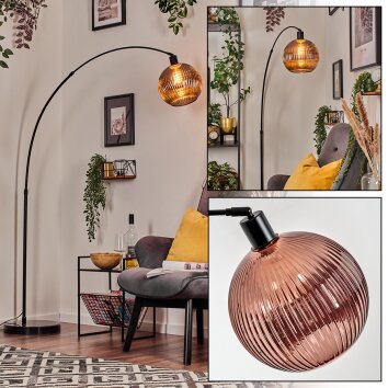 Koyoto Staande lamp Zwart, 1-licht Koyoto Staande lamp Zwart, 1-licht