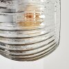 Ripoll Kogellampje, Wandlamp Amber, Duidelijk, Rookkleurig, 3-lichts
