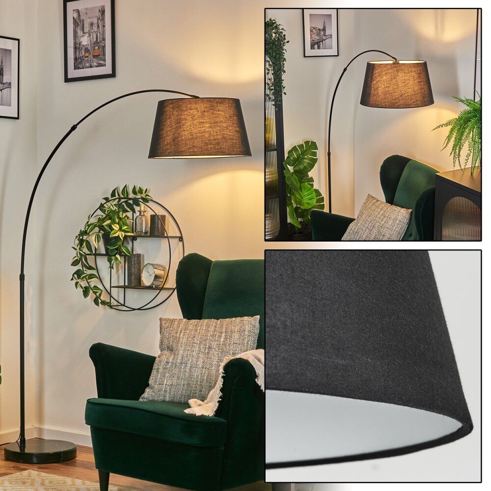 Bassagoda Staande lamp Zwart, 1-licht main product photo