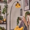 Ripoll Staande lamp, Booglampen Zwart, 1-licht