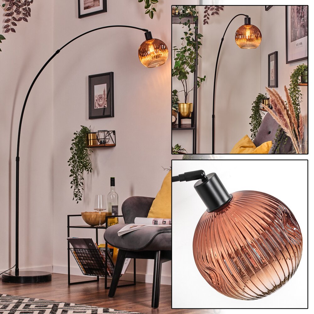 Ripoll Staande lamp Zwart, 1-licht main product photo
