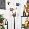 Koyoto Kogellampje, Staande lamp Blauw, Goud, Koperkleurig, 3-lichts