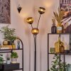 Koyoto Kogellampje, Staande lamp Blauw, Goud, Koperkleurig, 3-lichts