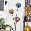 Koyoto Kogellampje, Staande lamp Blauw, Goud, Koperkleurig, 3-lichts