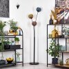 Koyoto Kogellampje, Staande lamp Blauw, Goud, Koperkleurig, 3-lichts