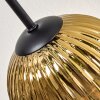 Koyoto Plafondlamp, Kogellampje 85 cm Blauw, Goud, Groen, 8-lichts