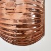 Ripoll Kogellampje, Wandlamp Chroom, Koperkleurig, Rookkleurig, 3-lichts