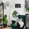 Soungou Staande lamp Koperkleurig, Zwart, 1-licht