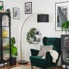 Soungou Staande lamp Koperkleurig, Zwart, 1-licht
