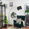 Soungou Staande lamp Koperkleurig, Zwart, 1-licht
