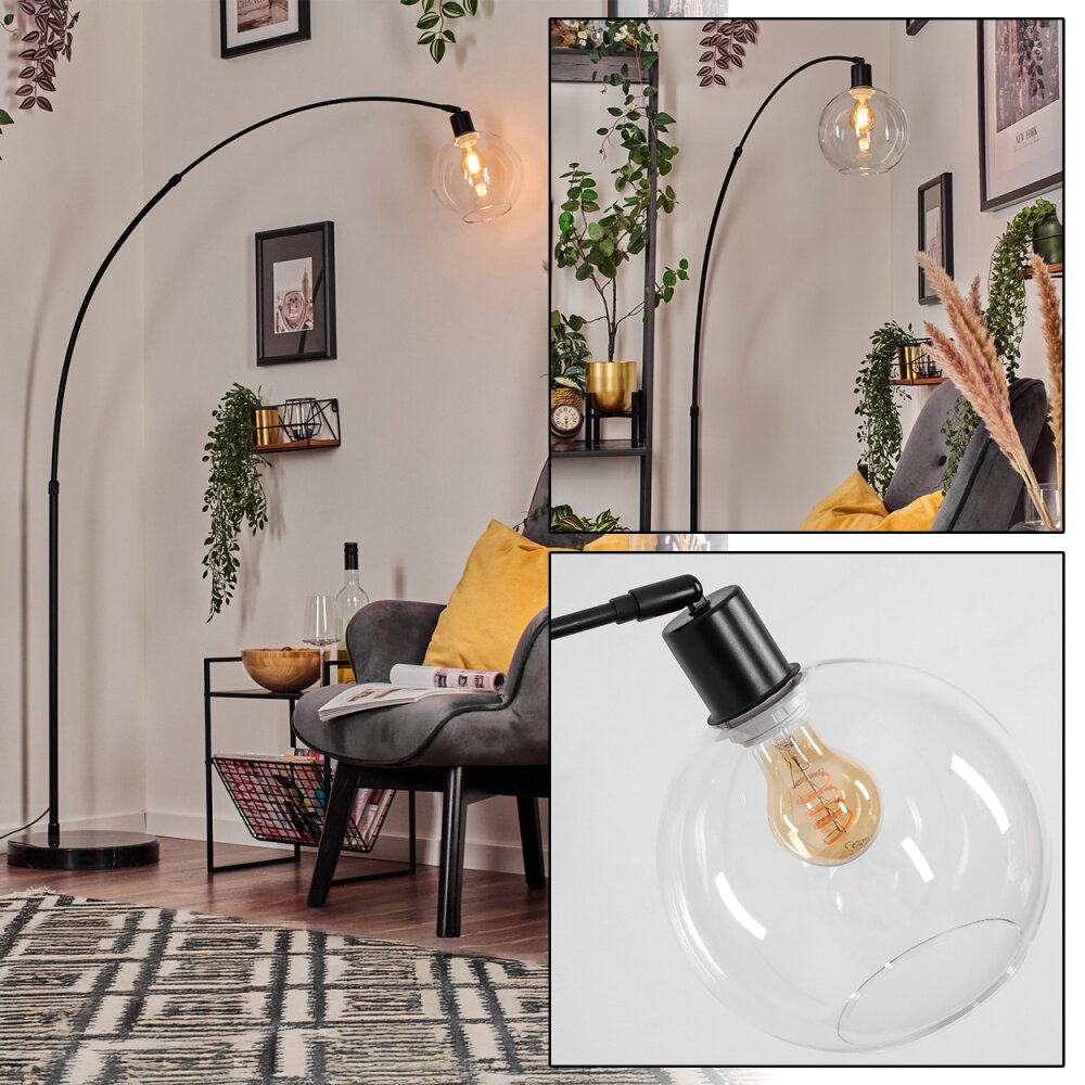 Koyoto Staande lamp Zwart, 1-licht main product photo