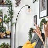Koyoto Staande lamp, Booglampen Zwart, 1-licht