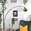 Koyoto Staande lamp Zwart, 1-licht