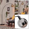 Koyoto Staande lamp Zwart, 1-licht