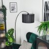 Soungou Staande lamp Zwart, 1-licht