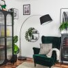 Bassagoda Staande lamp Chroom, Zwart, 1-licht