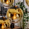 Gastor Hanglamp, Kogellampje, Hanglamp Goud, Duidelijk, 6-lichts