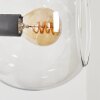 Koyoto Kogellampje, Wandlamp Amber, Duidelijk, 3-lichts