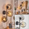 Ripoll Kogellampje, Wandlamp Amber, Duidelijk, Rookkleurig, 3-lichts