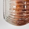 Ripoll Kogellampje, Wandlamp Goud, Duidelijk, Koperkleurig, Rookkleurig, 3-lichts