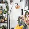 Koyoto Staande lamp Zwart, 1-licht