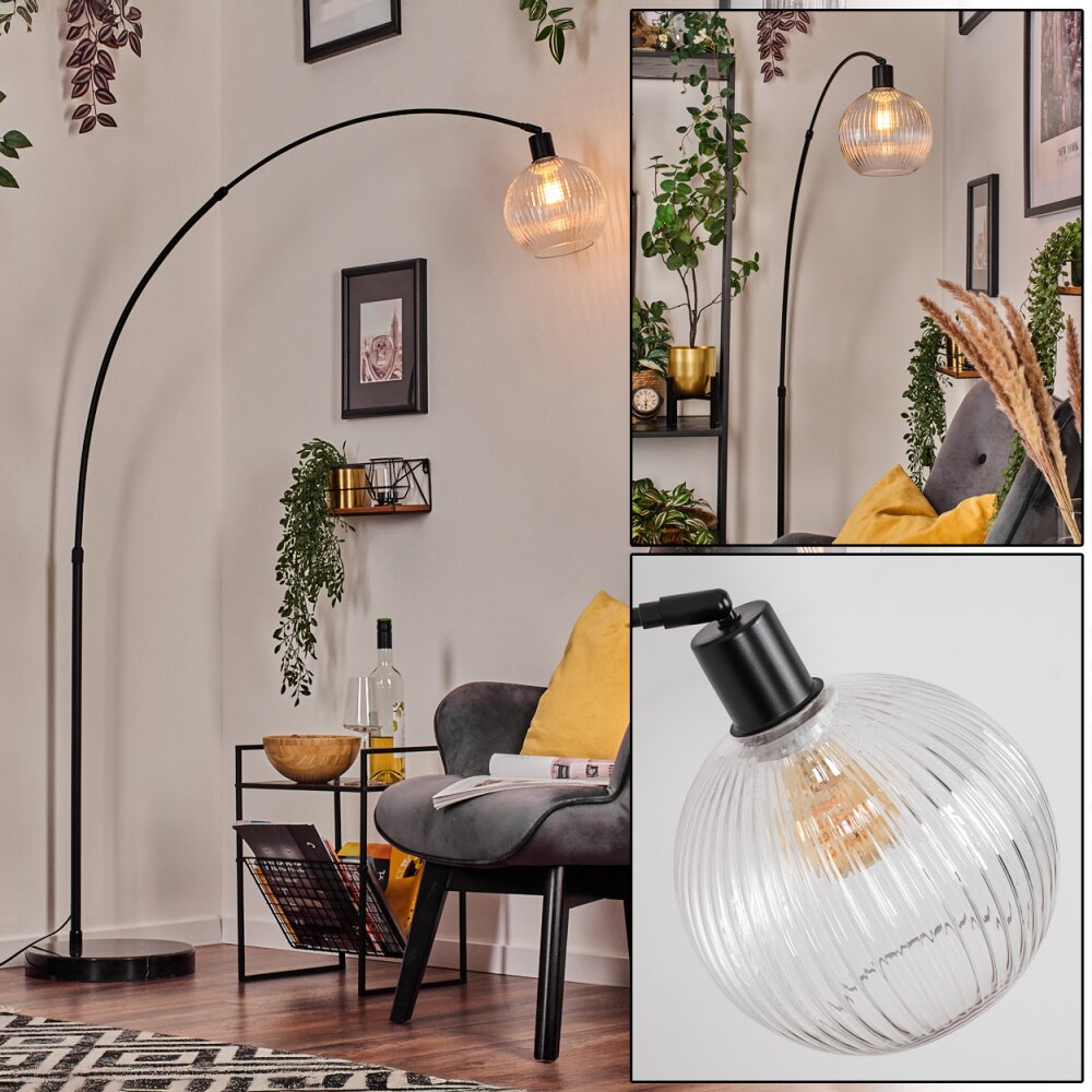 Koyoto Staande lamp Zwart, 1-licht main product photo