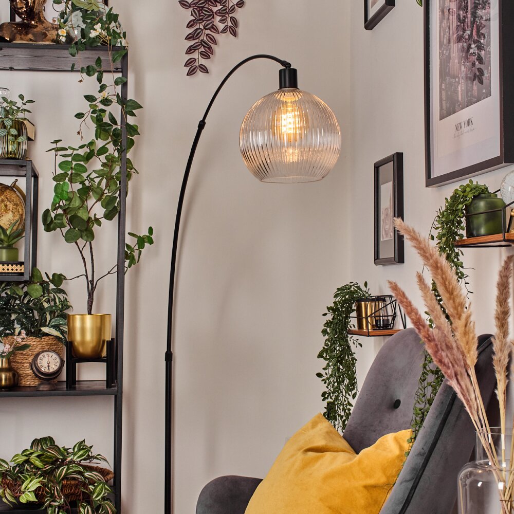 Koyoto Staande lamp Zwart, 1-licht
