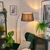 Bassagoda Staande lamp Koperkleurig, Zwart, 1-licht