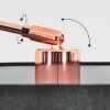 Bassagoda Staande lamp Koperkleurig, Zwart, 1-licht