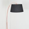 Bassagoda Staande lamp Koperkleurig, Zwart, 1-licht
