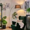 Bassagoda Staande lamp Koperkleurig, Zwart, 1-licht